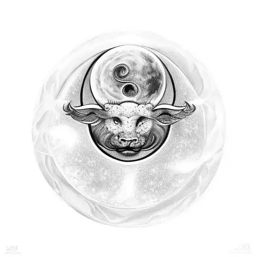 Virgo sun, taurus moon and leo rising tattoo design idea