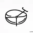 drum tattoo design idea