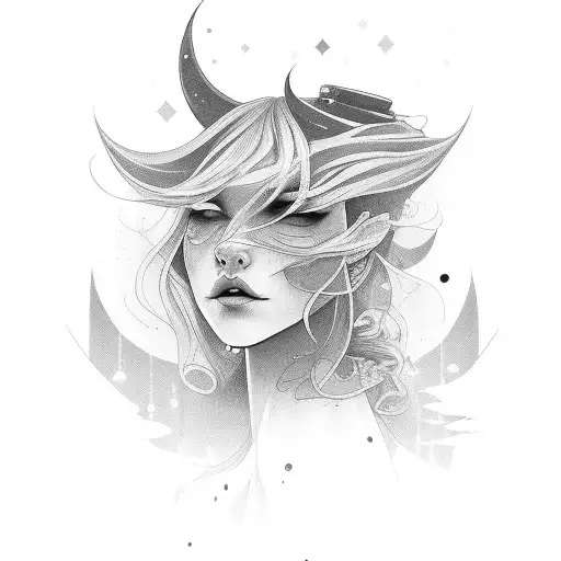 aurora daughter  tattoo design idea