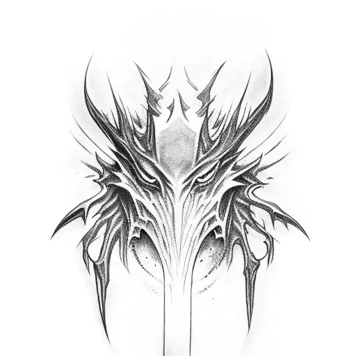 nazgul tattoo design idea