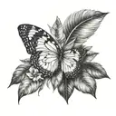 Amazon rainforest tattoo design idea