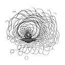 daliesque snail tattoo design idea