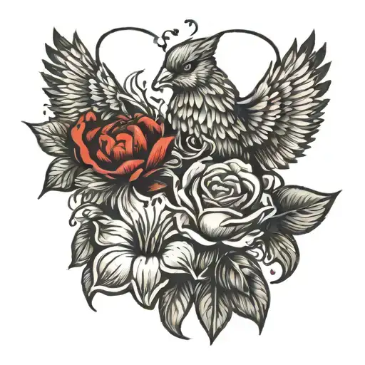 i love you a bushel and a peck and a hug around the neck tattoo design idea