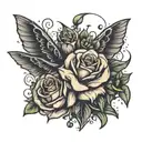 i love you a bushel and a peck and a hug around the neck tattoo design idea