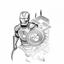 Spartan race , tough mudder , Iron man    tattoo design idea