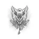 turkey hunting tattoo design idea