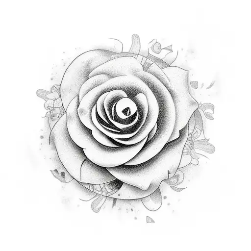 flores tattoo design idea
