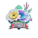 flores tattoo design idea