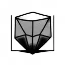 Minecraft diamond  tattoo design idea