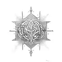 sigil for I control my mind  tattoo design idea