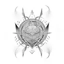 sigil for I control my mind  tattoo design idea