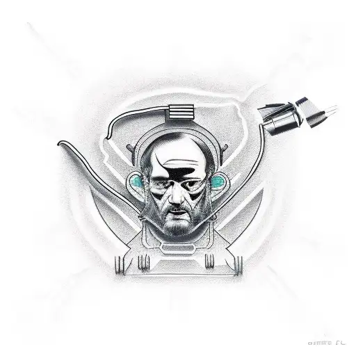 electrician dad tattoo design idea