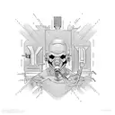 memorial for electrician dad tattoo design idea