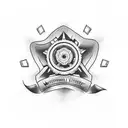 memorial for electrician dad tattoo design idea