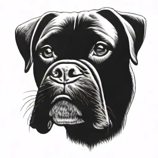 a boxer tattoo design idea