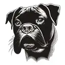 a boxer tattoo design idea