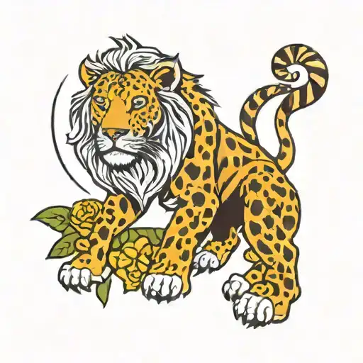 Leo, Dallas Texas,  tattoo design idea