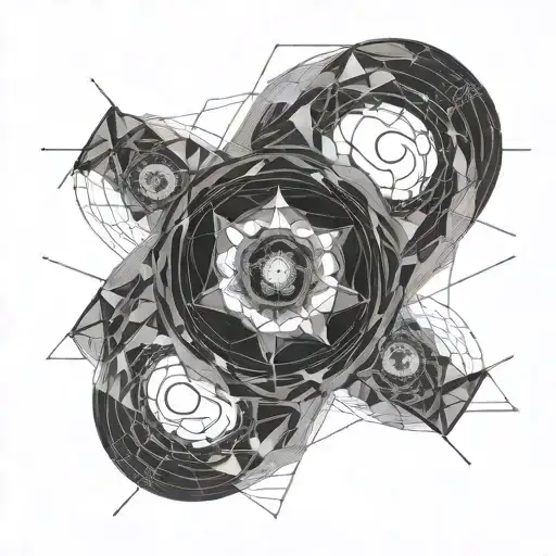 wormhole interstellar tattoo design idea