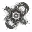 wormhole interstellar tattoo design idea