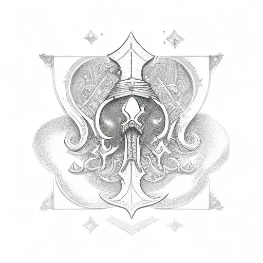 Ace of Spades tattoo design idea