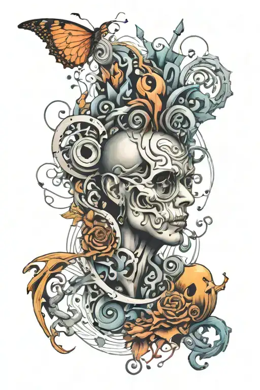 movements band performing tattoo design idea
