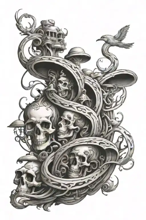 movements band tattoo tattoo design idea