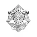 caraxes  tattoo design idea