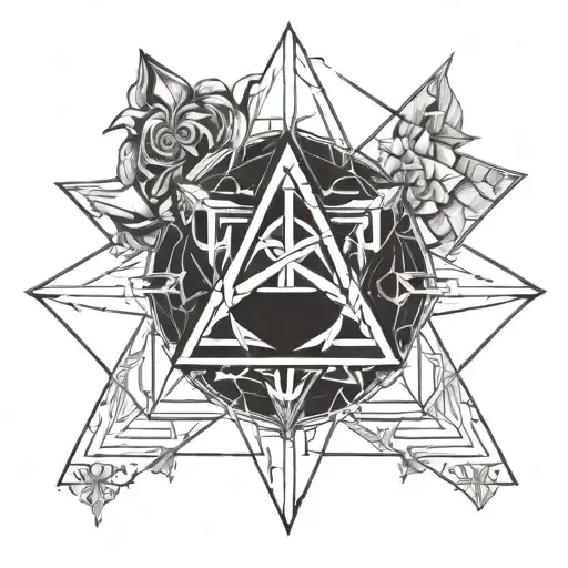 holy trinity christian  tattoo design idea