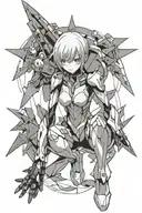 evangelion ayanami rei tattoo design idea