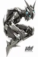 evangelion touch tattoo design idea