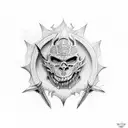 Berserk Guts  tattoo design idea