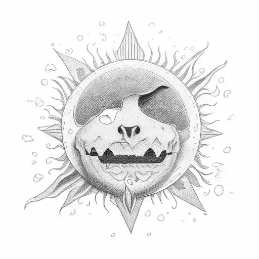 There is sun after rain, love after pain  tattoo design idea