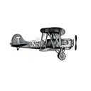 a biplane tattoo design idea