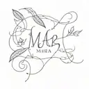 Name Mara tattoo design idea