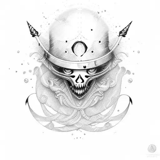 ancre marine  tattoo design idea