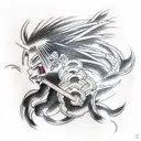 hunterxhunter tattoo design idea