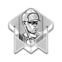 baseball themed with dog tag tattoo design idea
