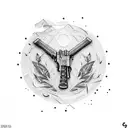 glock 19 tattoo design idea