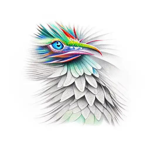 quetzal tattoo design idea