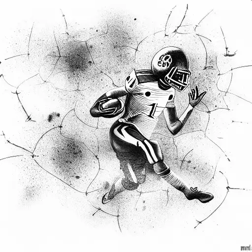 11 football heartbreak is always alone everywhere 1  tattoo design idea