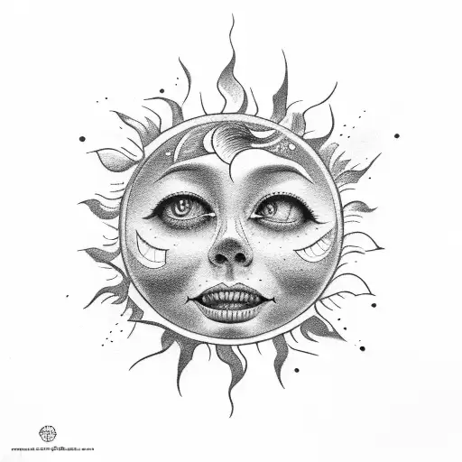sun of may smichovsky tattoo design idea