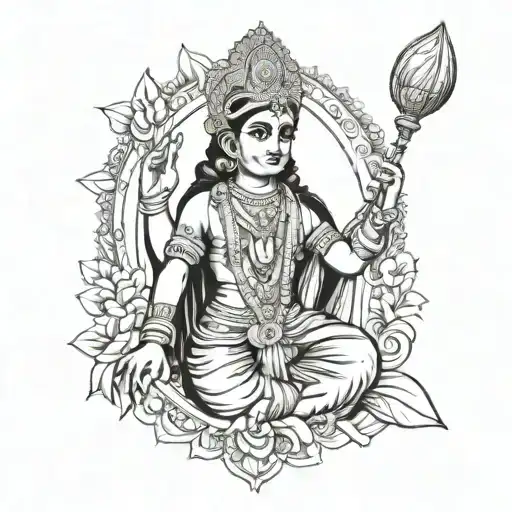Murugan tattoo tattoo design idea