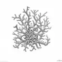 coral tattoo design idea