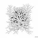 coral tattoo design idea