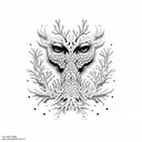 coral tattoo design idea