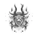 Minotaur tattoo design idea