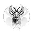 Minotaur tattoo design idea