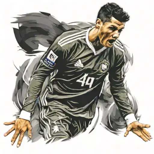 Cristiano Ronaldo tattoo design idea