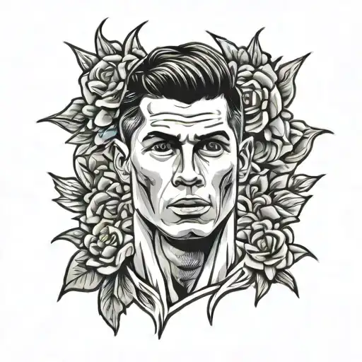 Cristiano Ronaldo tattoo design idea