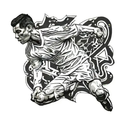 Cristiano Ronaldo tattoo design idea